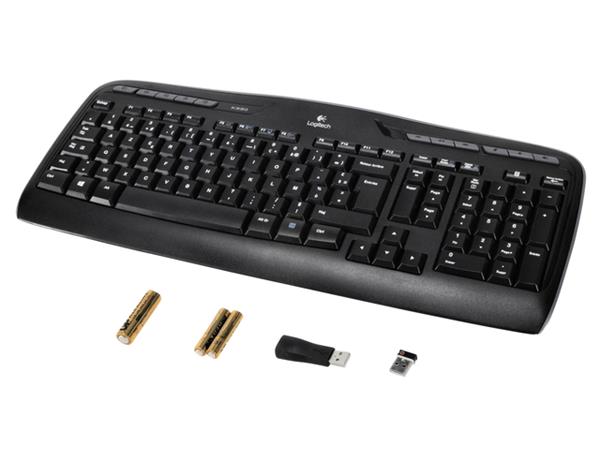 logitech k330 keyboard setup